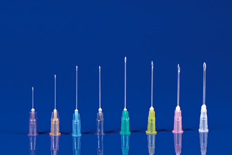 Disposable aseptic entry needle