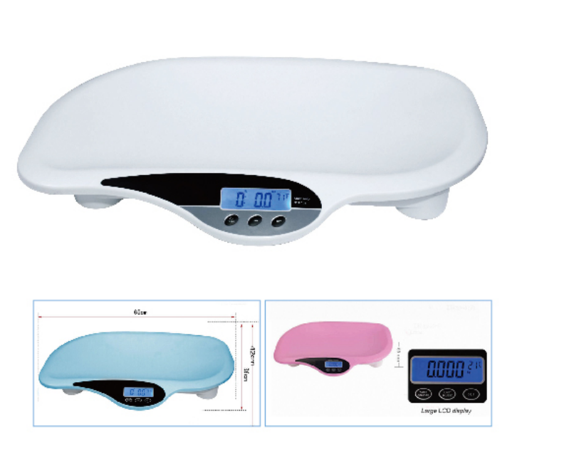 Wholesales China Made Streamlined Design Digital Baby Scale
