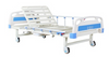 2 Cranks Hospital Bed with Commode