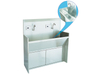 ZY77 Stainless Steel Inductive Hand Washing Sink for Two Persons