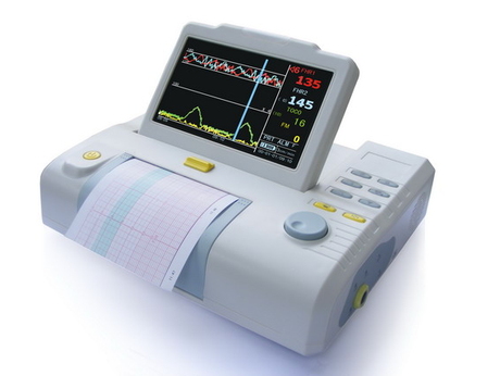 Medical Color Display Heart Fetal Monitor 