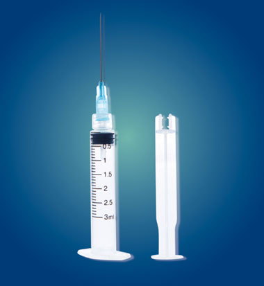 Sterile Syringes with Re-use Prevention Feature